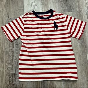 Polo Ralph Lauren Boys Big Pony Striped T Shirt 10-12
